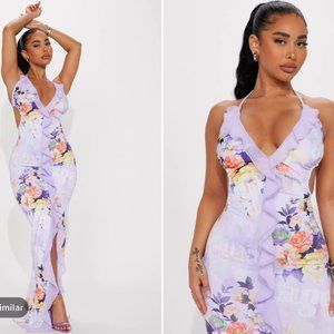 Forbidden Rose Maxi Dress